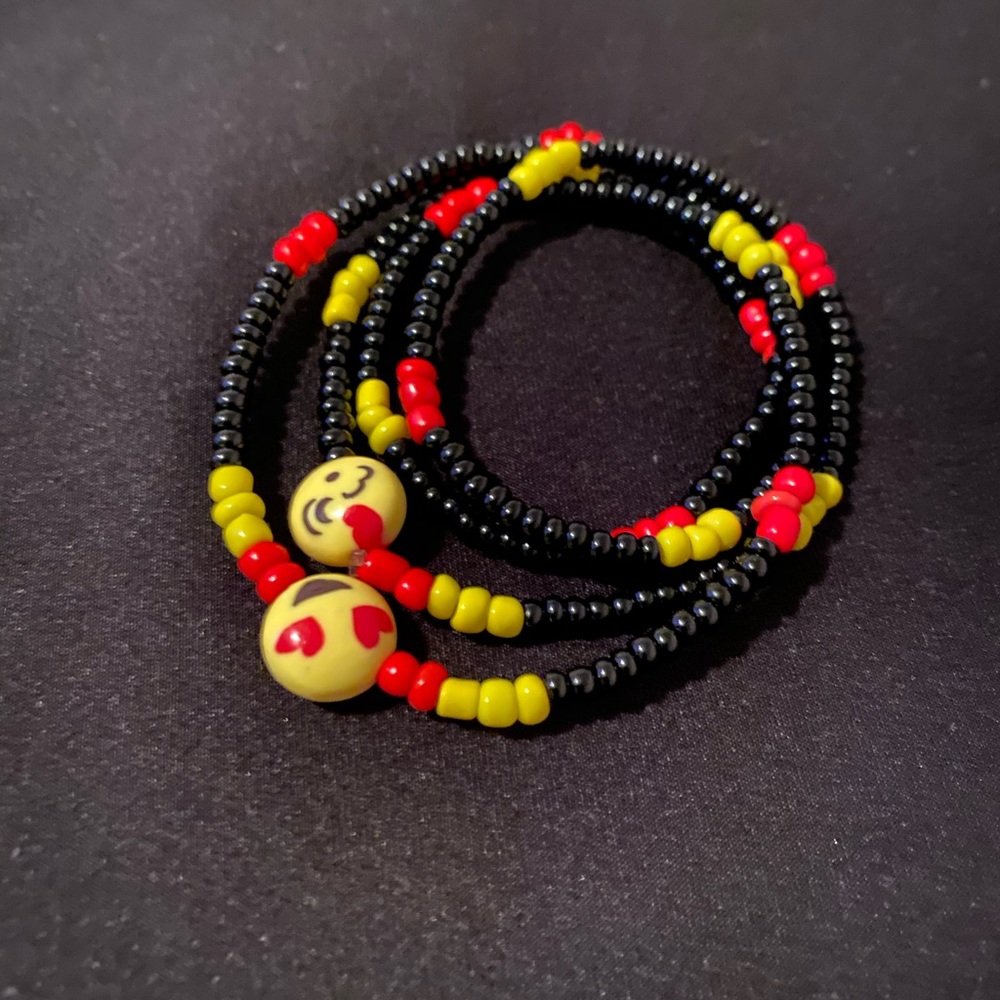 Emoji waist beads